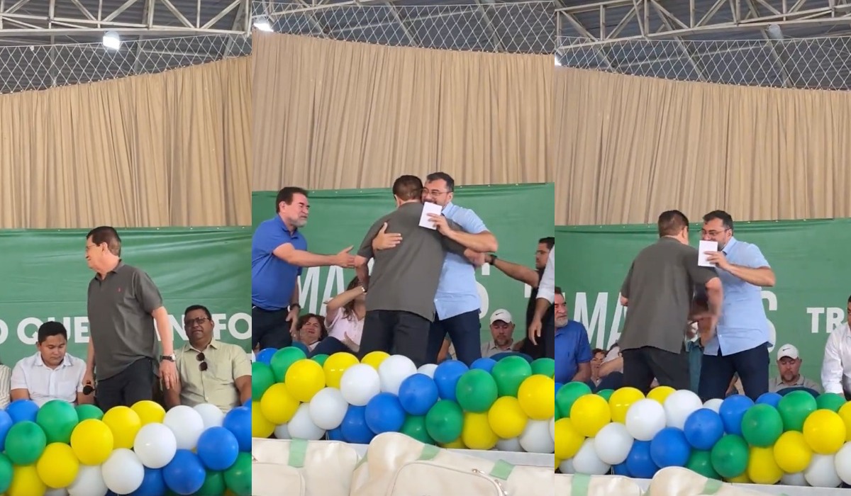 Wilson e Alfredo Nascimento em Lábrea