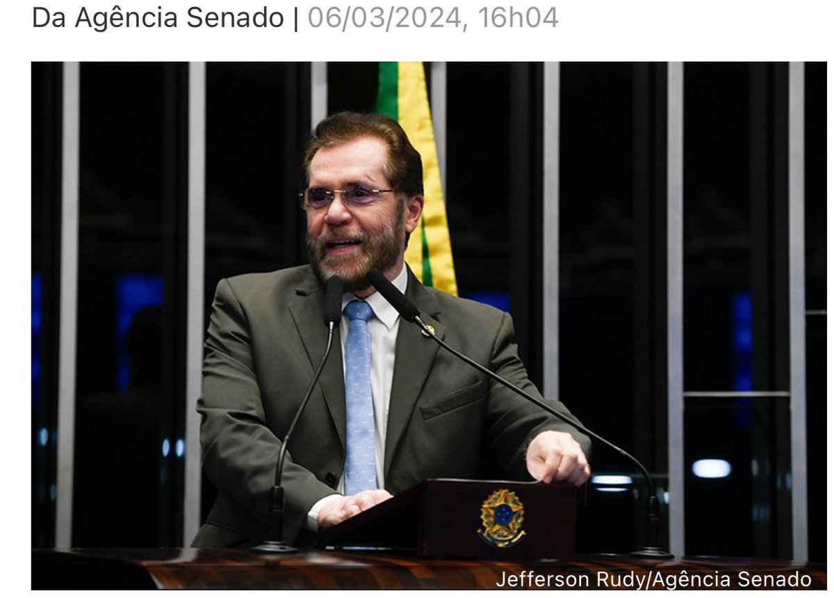 Senador do Amazonas festeja 'PL da devastação' a favor da BR-319