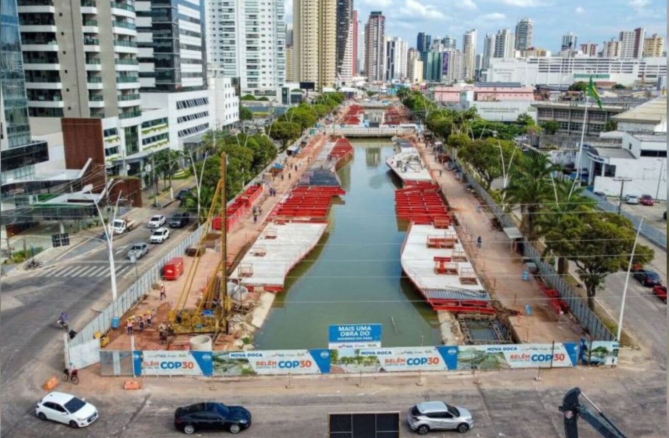 Belém vive vexame global a três meses da COP-30