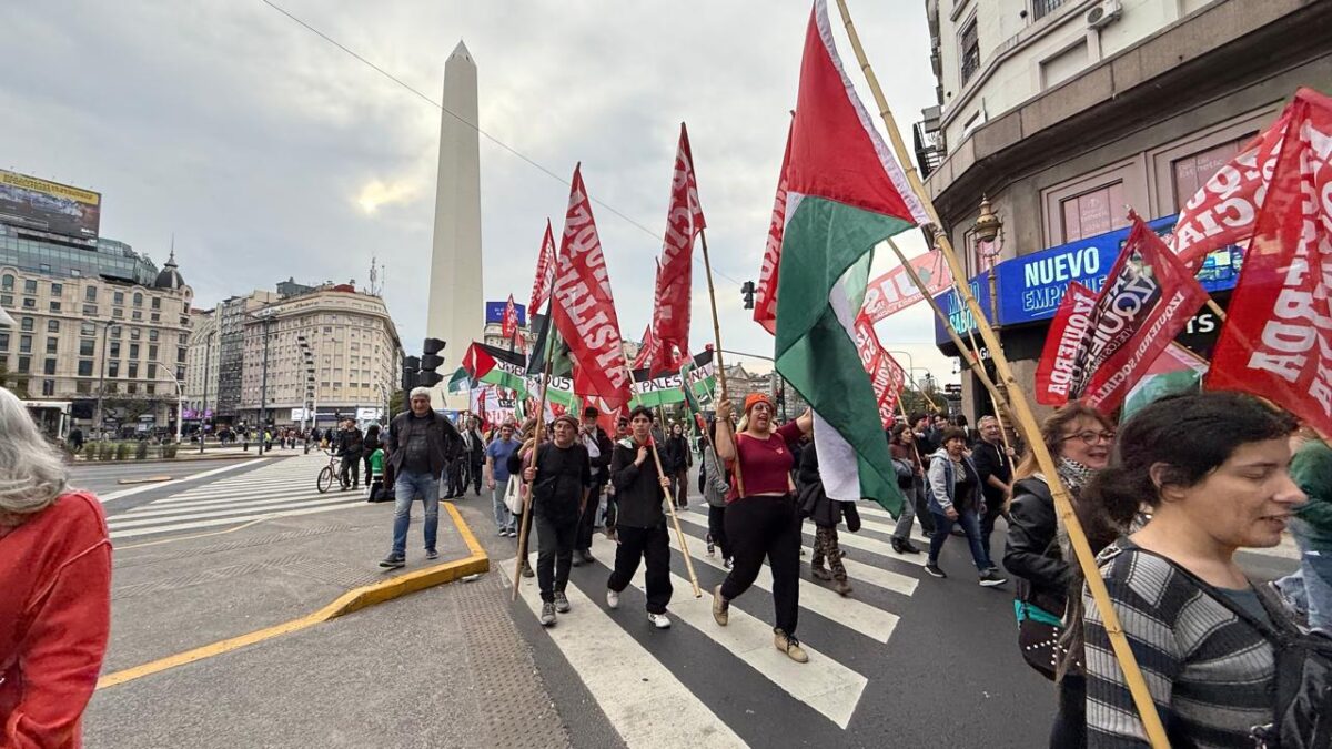 Milhares vão às ruas na Argentina contra Israel, Trump e Milei