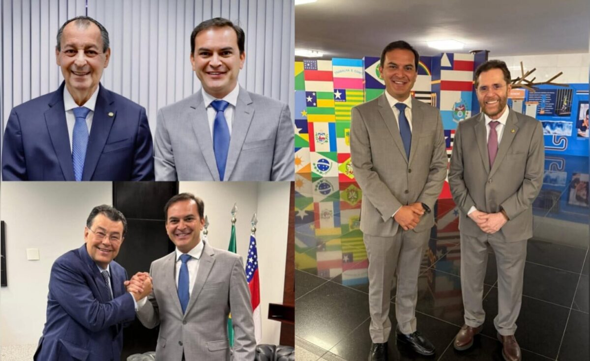 Parintins: prefeito busca renovar emendas com três senadores do Amazonas