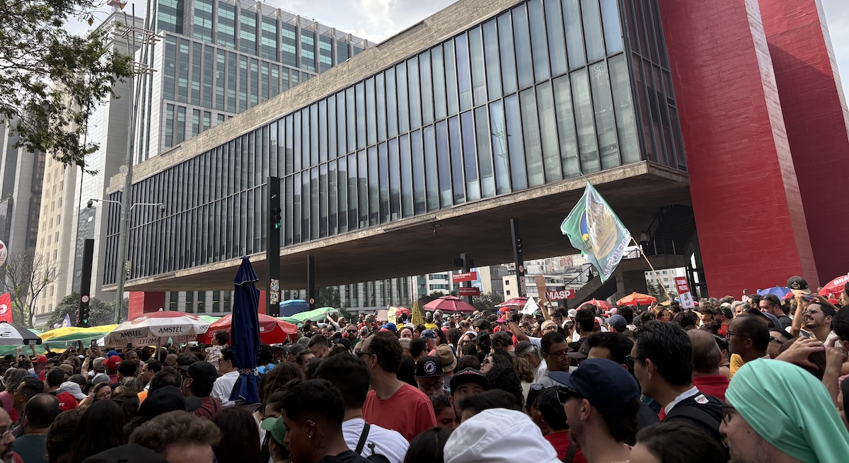 Avenida Paulista - ato contra PEC da Blindagem e PL da Anistia Foto: Aldenor Ferreira