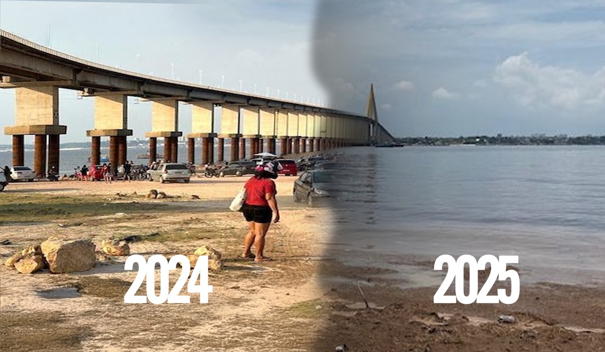 Compare as secas de 2025 com a de 2025