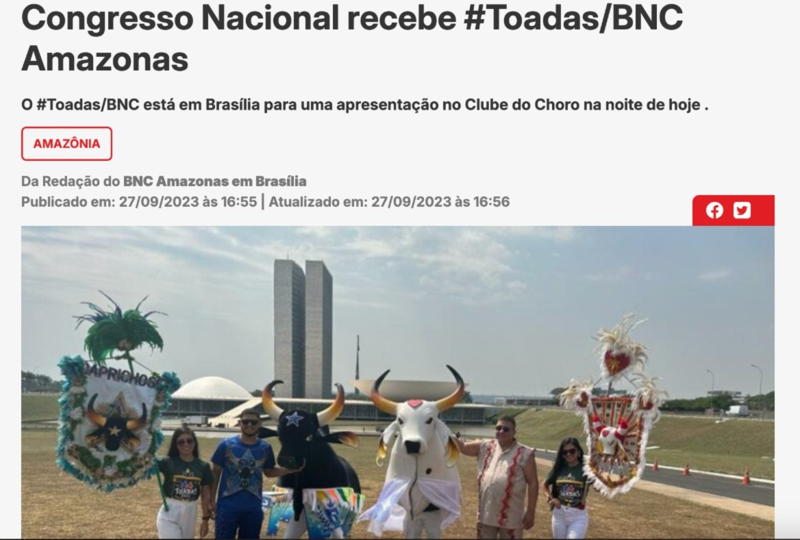 O #Toadas/BNC tornou-se um modelo de divulgação cultural