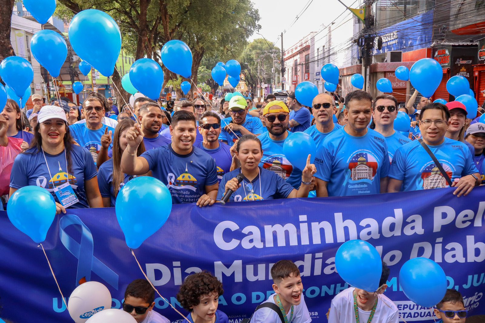 Em ato pelo Dia do Diabetes, deputado cobra acesso facilitado à insulina no AM
