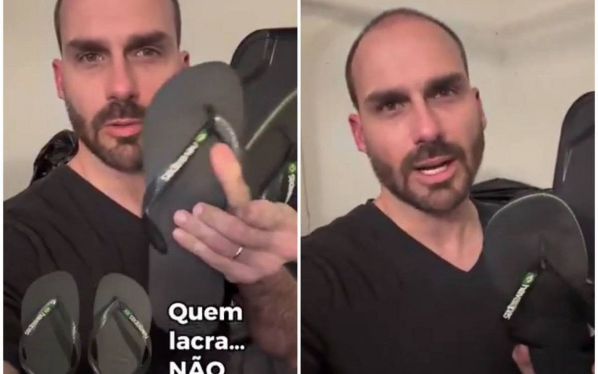 Empresa de sandália abre bolsa em queda com campanha contra da direita