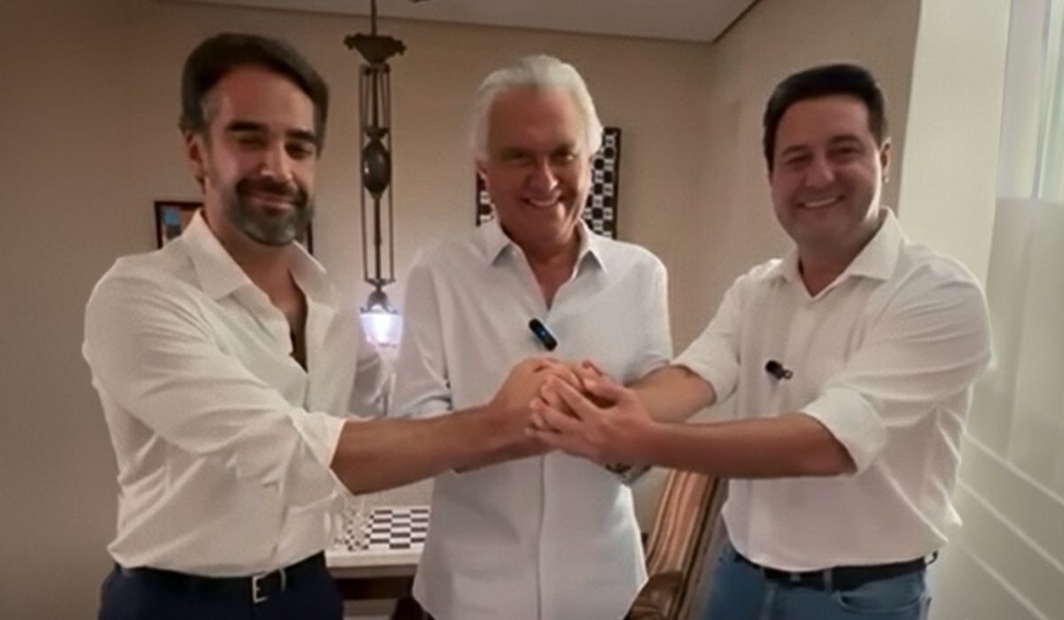 Eduardo Leite, Caiado e Ratinho Junior