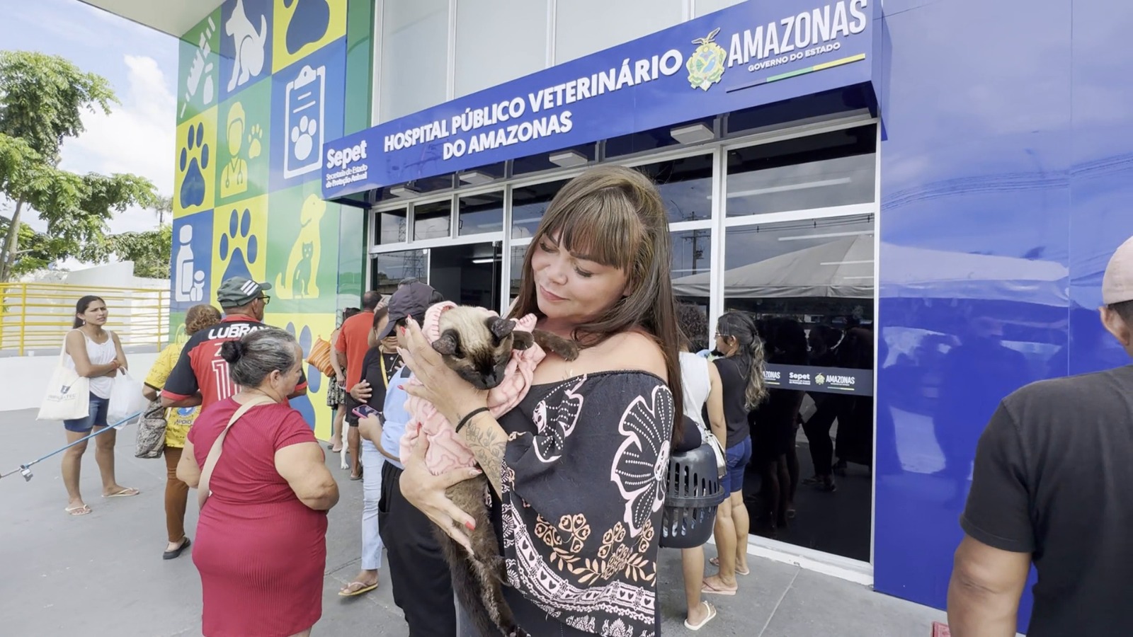 Hospital público em Manaus atende 150 animais por dia