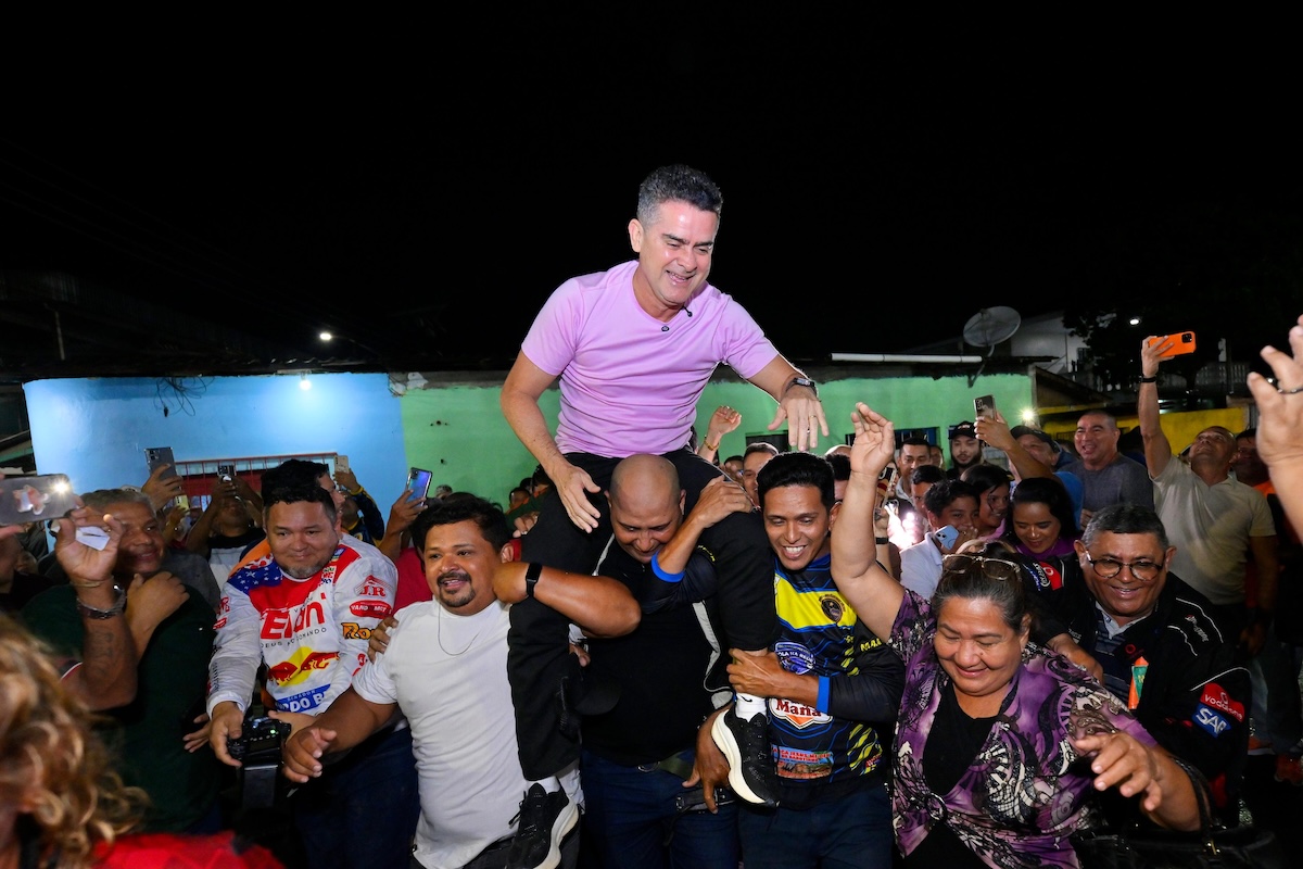 David Almeida na Zona Leste de Manaus